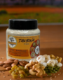 Vital Roots Talbina Original powder in a jar with dry fruits and nuts, sugar-free and preservative-free, perfect for making Barley Porridge or Talbina Recipe.