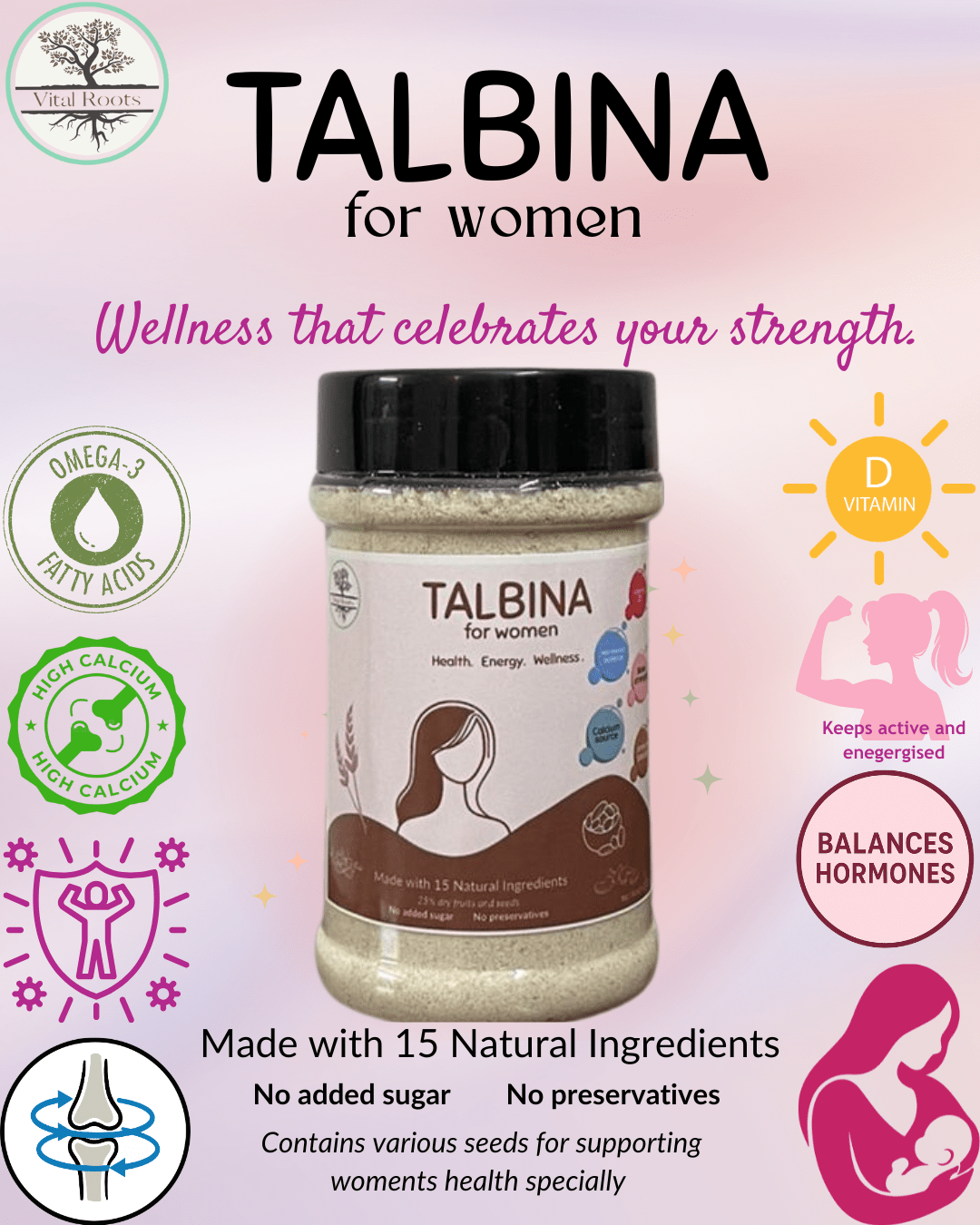 Vital Roots Talbina for Women
